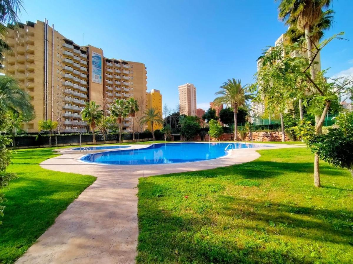 Apartamento Torre D'Oboe Vistas Al Mar Benidorm Kültér fotó
