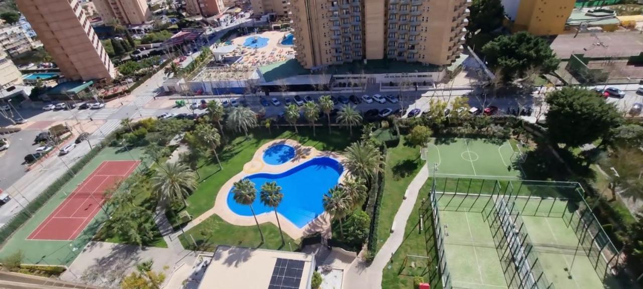 Apartamento Torre D'Oboe Vistas Al Mar Benidorm Kültér fotó