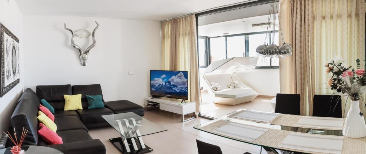 Apartamento Torre D'Oboe Vistas Al Mar Benidorm Kültér fotó