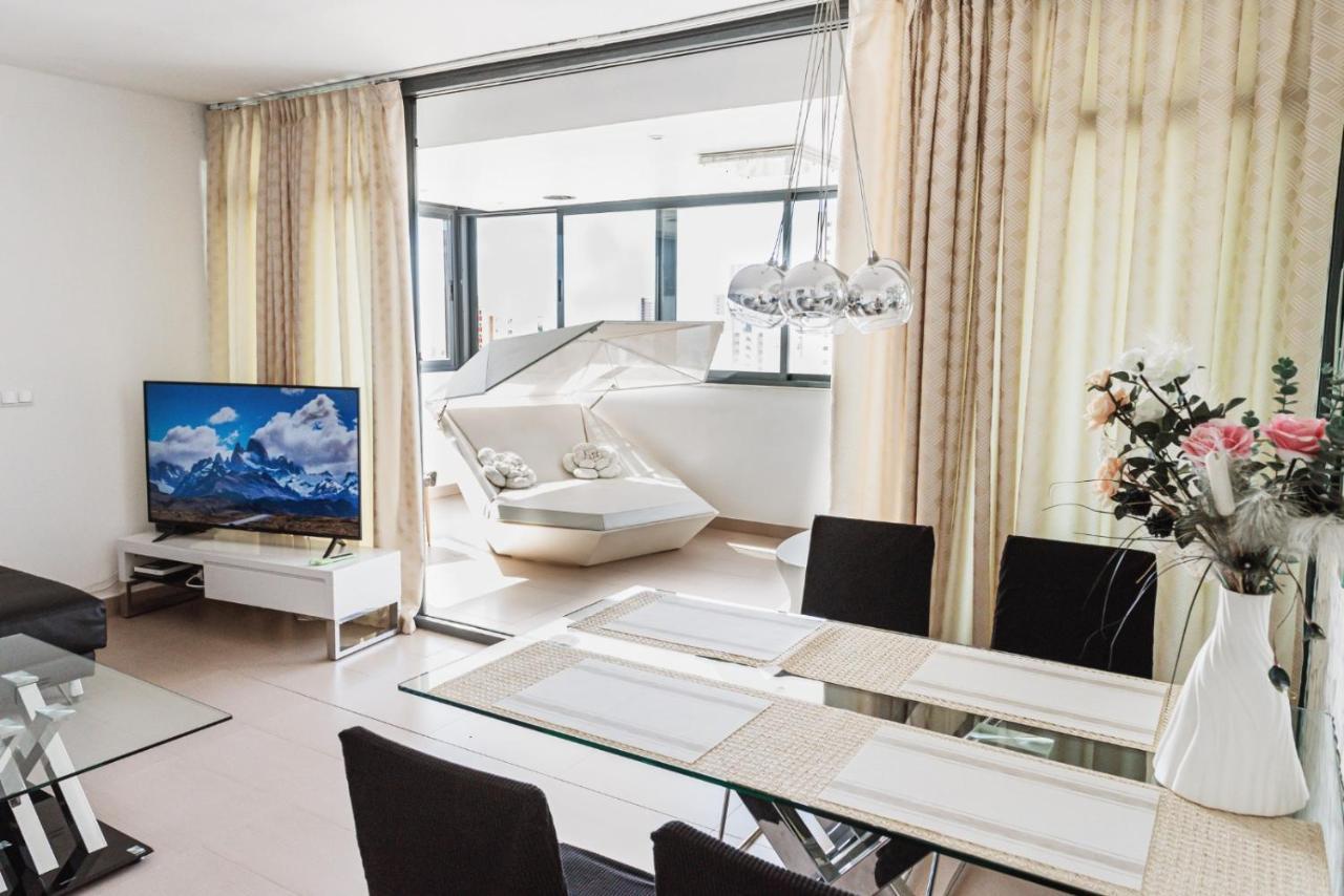 Apartamento Torre D'Oboe Vistas Al Mar Benidorm Kültér fotó